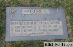 Dr John Edward "jack" Cox, Sr