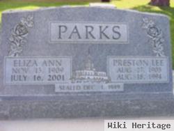 Eliza Ann Nebel Parks