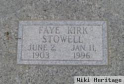 Faye Kirk Stowell