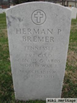 Herman P Bremer