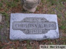 Christina V Rudd