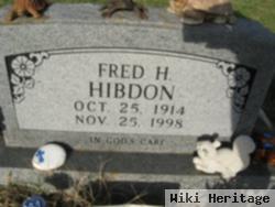 Fred Herman Hibdon