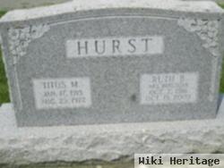 Titus M Hurst