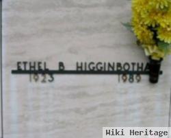 Ethel Ester "sis" Boudreaux Higginbotham