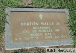 Burton "bertie" Walls, Jr