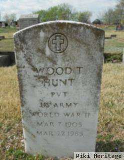 Wood T "dick" Hunt