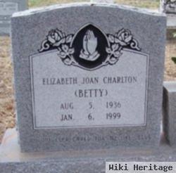 Elizabeth Joan "betty" Thedford Charlton