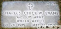 Charles "chick" W Evans