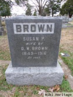 Susan P Brown