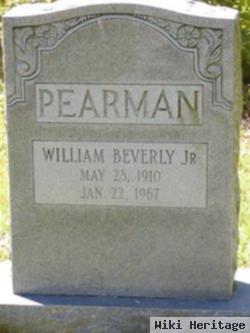 William Beverly Pearman, Jr