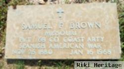 Samuel F Brown