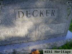 Elmer J Decker