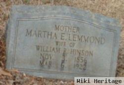 Martha E. Lemmond Hinson