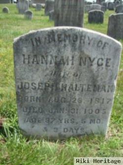 Hannah Nyce Halteman