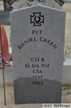 Pvt Daniel Green