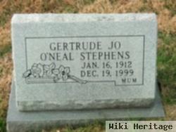 Gertrude Jo O'neal Stephens