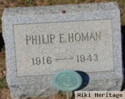 Philip E Homan