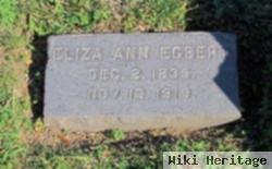 Eliza Ann Mcauley Egbert