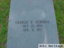 Charles Roy "charlie" Osborne