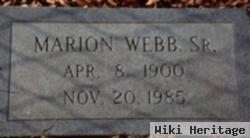 Marion Webb, Sr