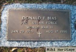 Pfc Donald F. Bias