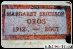 Margaret Olava Erickson Oros