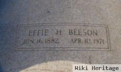 Effie H. Harrison Beeson