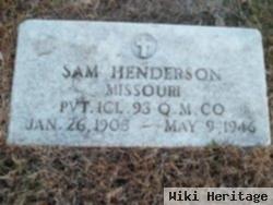 Pvt Sam Henderson