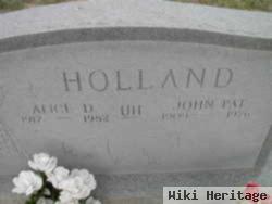 Alice D. Holland