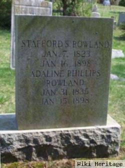 Stafford S Rowland