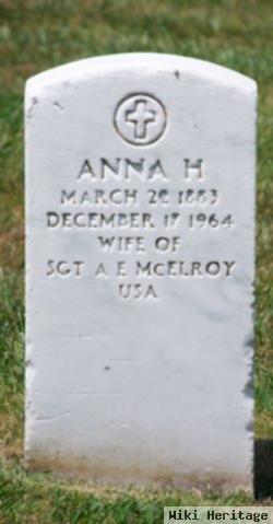 Anna H Mcelroy