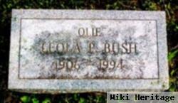 Leola P. "olie" Baber Bush