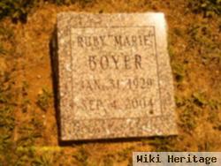 Ruby Marie Watterson Boyer