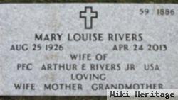 Mary Louise Mclaughlin Rivers