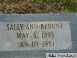 Sally Ann Crawford Blount