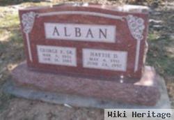 Hattie D Davis Alban