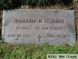 Warren H Cobine