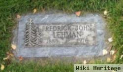 Fredrick John Lehman