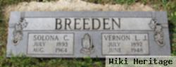 Solona Catherine Breeden Breeden