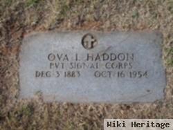 Ova Leo Haddon, Sr