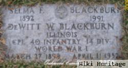 Selma F. Blackburn