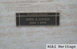 Irma A Lockie