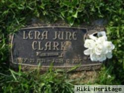 Lena June Spicer Clark