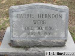 Caralee "carrie" Herndon Webb