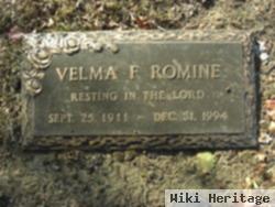 Velma F. Romine