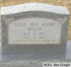 Lizzie Mae Adams Miller