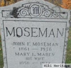 Mary L. Maben Moseman