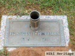 Frances T Hoffman