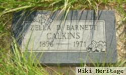 Zella D. Barnett Calkins