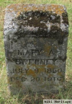 Mary A Sweeney